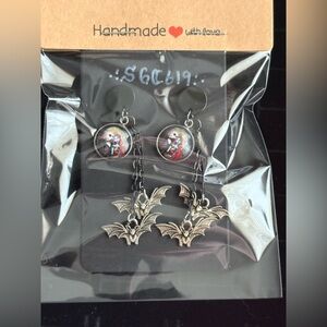 New Jack and sally dangle drop earrings